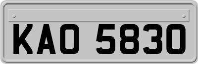 KAO5830