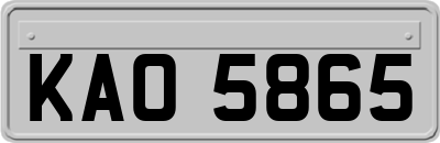 KAO5865