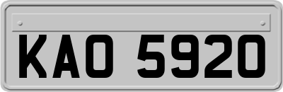 KAO5920