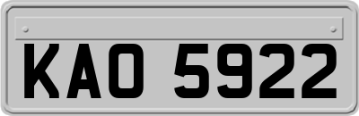 KAO5922