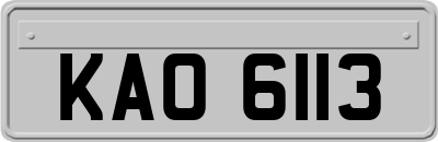 KAO6113