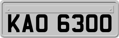 KAO6300