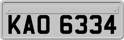 KAO6334