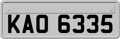 KAO6335