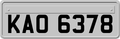 KAO6378