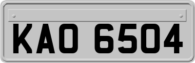 KAO6504