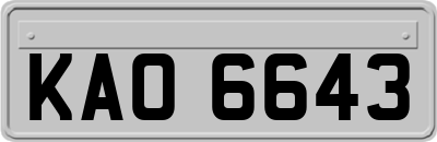 KAO6643