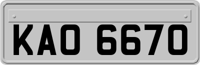 KAO6670