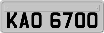 KAO6700