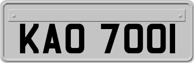 KAO7001