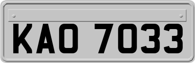 KAO7033