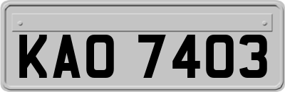 KAO7403