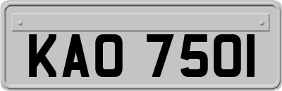 KAO7501