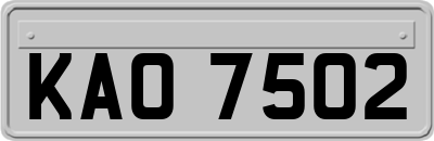 KAO7502