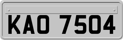 KAO7504