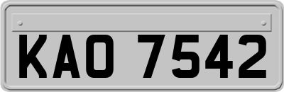 KAO7542