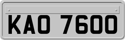 KAO7600