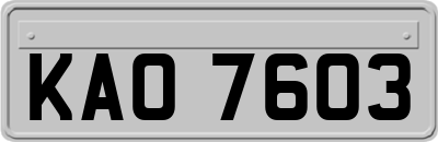 KAO7603
