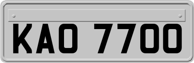 KAO7700