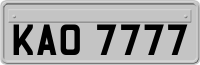 KAO7777