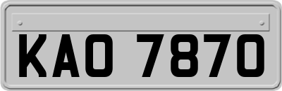 KAO7870