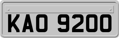 KAO9200