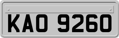 KAO9260