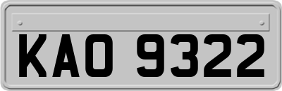 KAO9322