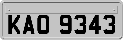 KAO9343