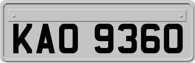KAO9360