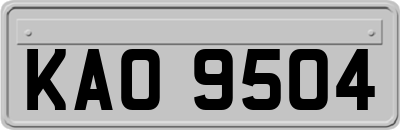 KAO9504