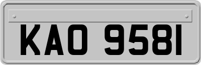 KAO9581