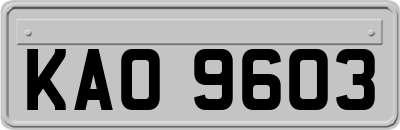 KAO9603