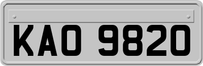 KAO9820