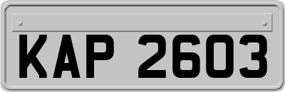 KAP2603