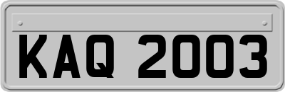 KAQ2003