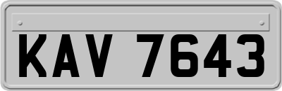 KAV7643