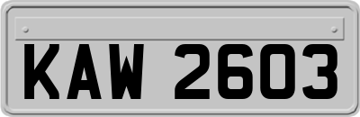 KAW2603