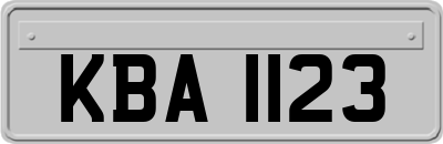 KBA1123