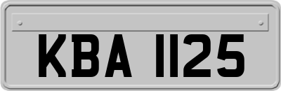 KBA1125