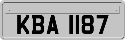 KBA1187