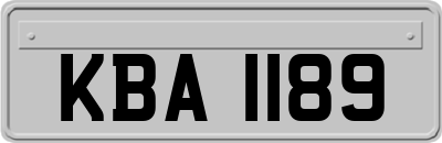 KBA1189