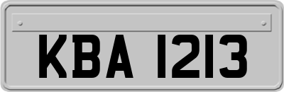 KBA1213