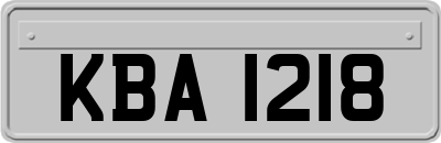 KBA1218