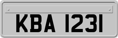 KBA1231