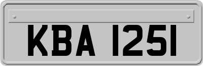 KBA1251