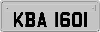 KBA1601