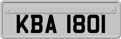 KBA1801