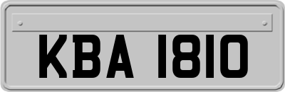 KBA1810