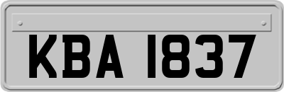KBA1837